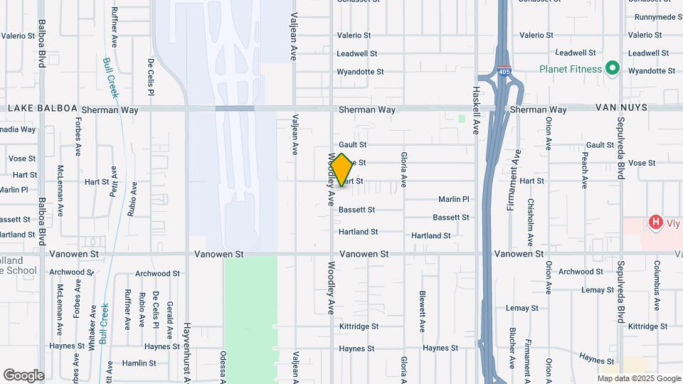 6928-6932 Woodley Ave Mapa y Detalles de la Ubicación