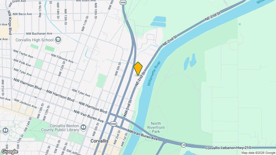 826 NE 2nd St Map and Location Details