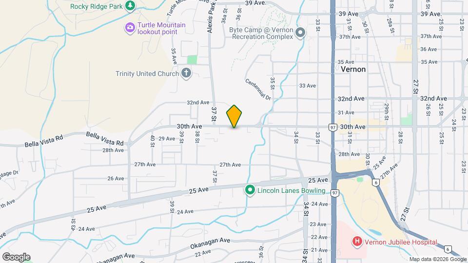 3604 30 Av Map and Location Details