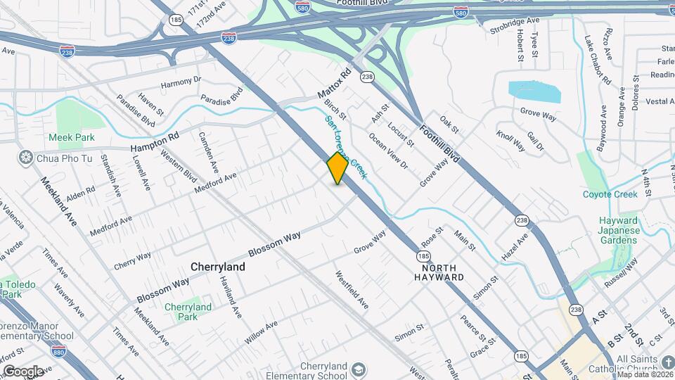 21214 Montgomery Ave Map and Location Details