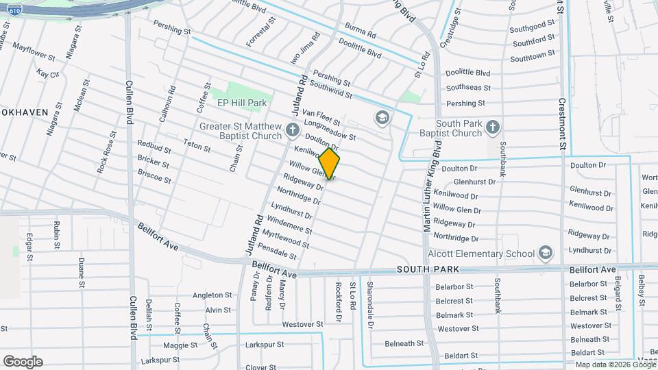 5303 Ridgeway Dr Map and Location Details