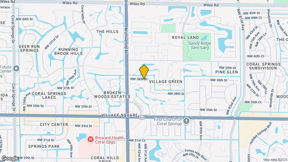 9150 NW 38th Dr, Unit 106 Mapa y Detalles de la Ubicación