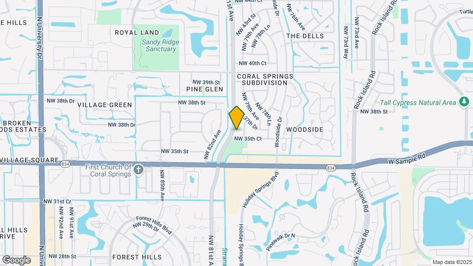3571 Riverside Dr Map and Location Details