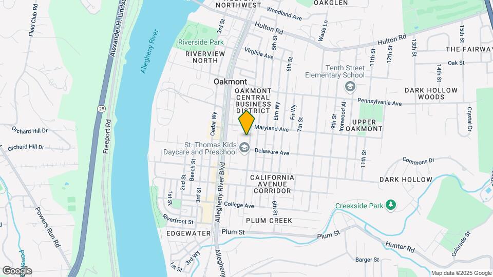 521 4th St Map and Location Details