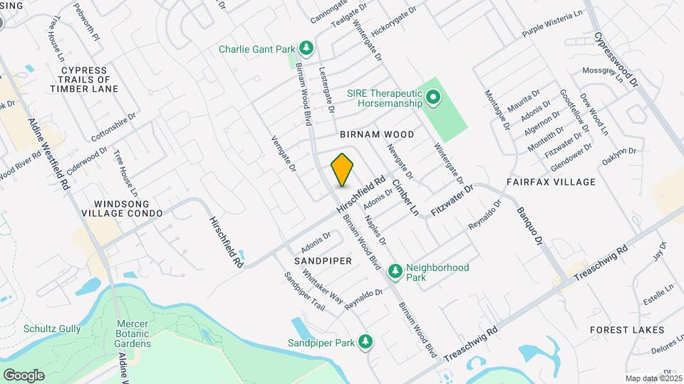 4306 Tylergate Dr Mapa y Detalles de la Ubicación