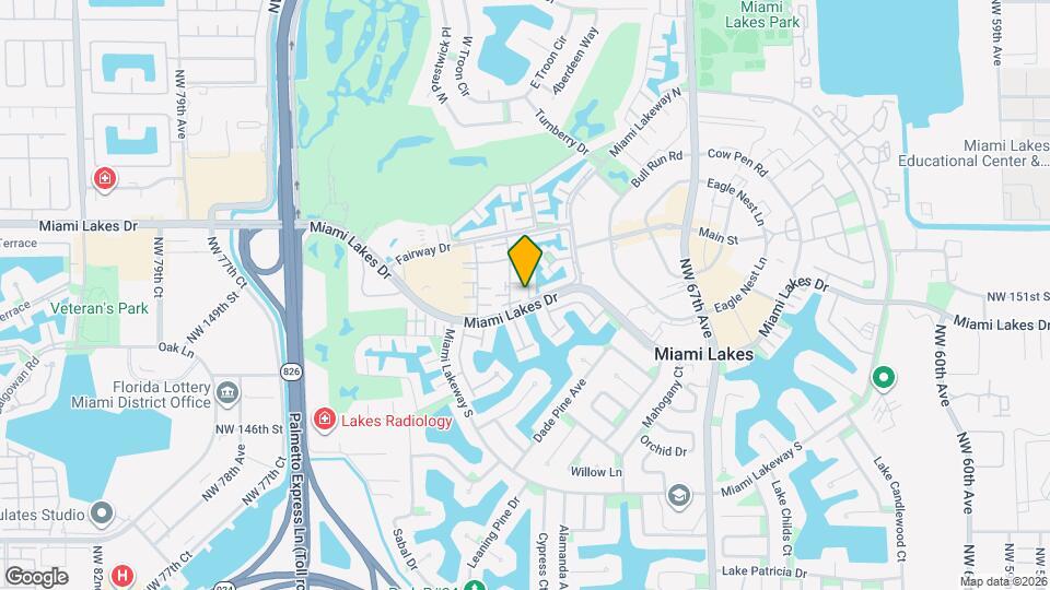 7101 Miami Lakes Dr, Unit Q12 Mapa y Detalles de la Ubicación