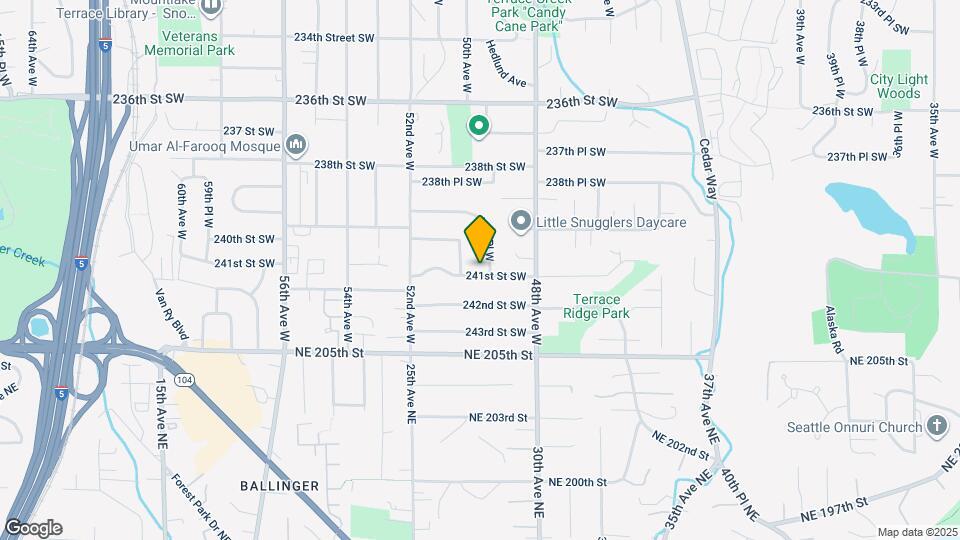 4901 241st St SW Map and Location Details
