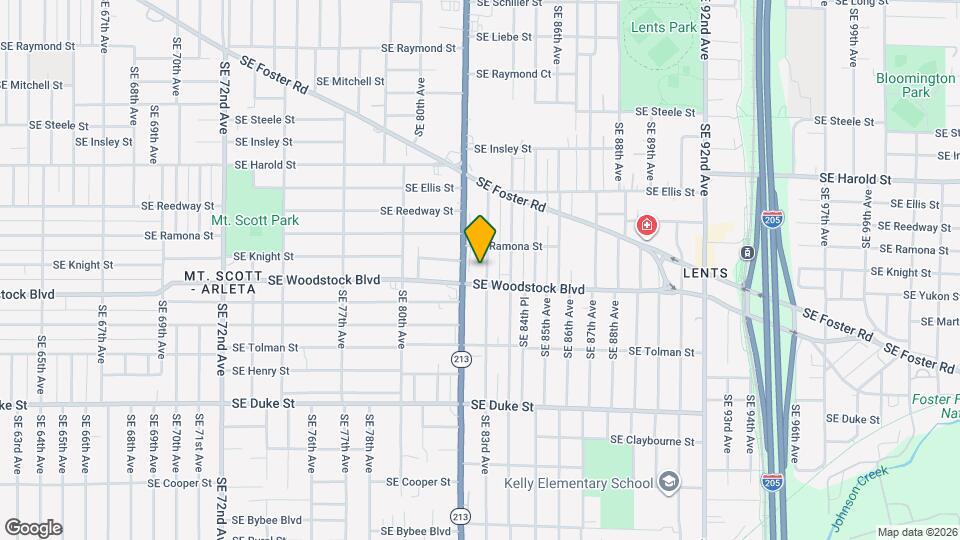 5911 SE 83rd Ave Map and Location Details