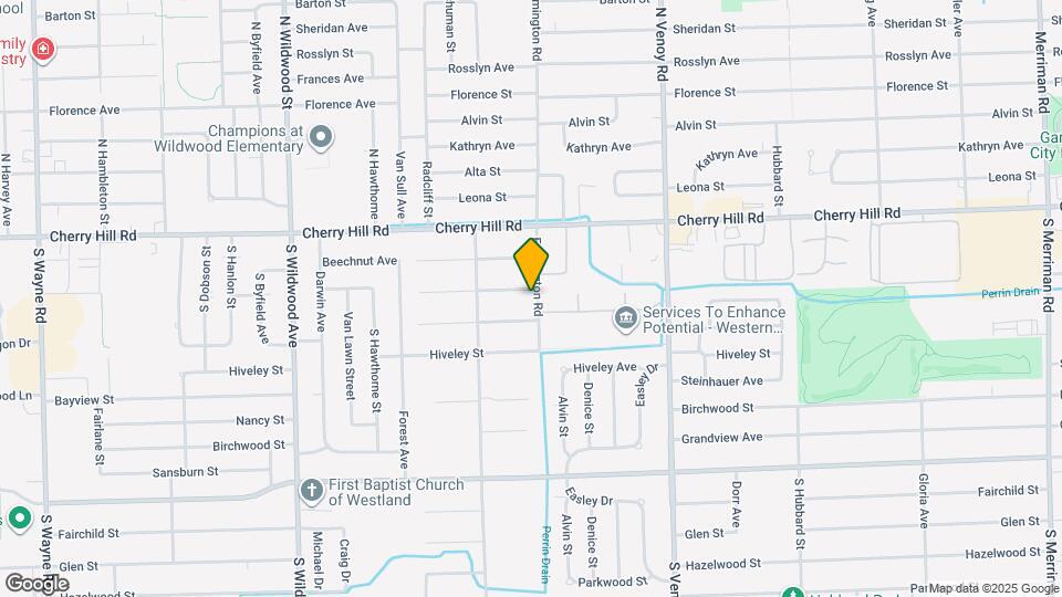 422 Farmington Rd Map and Location Details