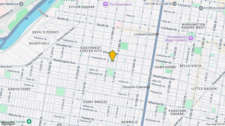 1014 S Cleveland St Mapa y Detalles de la Ubicación
