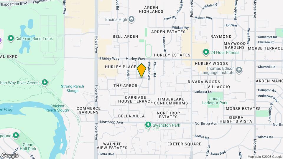 1135 Agatha Way Map and Location Details