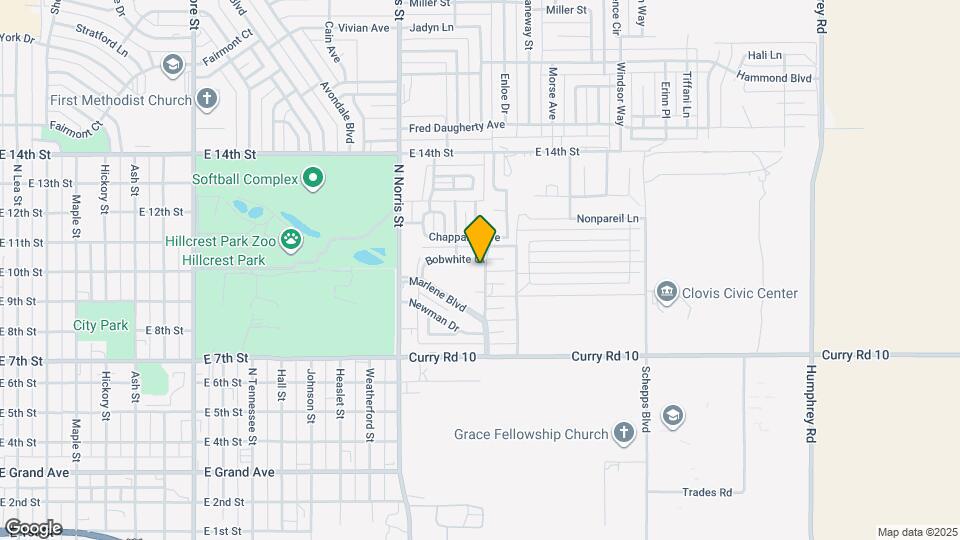 1012 Mockingbird Ln Map and Location Details