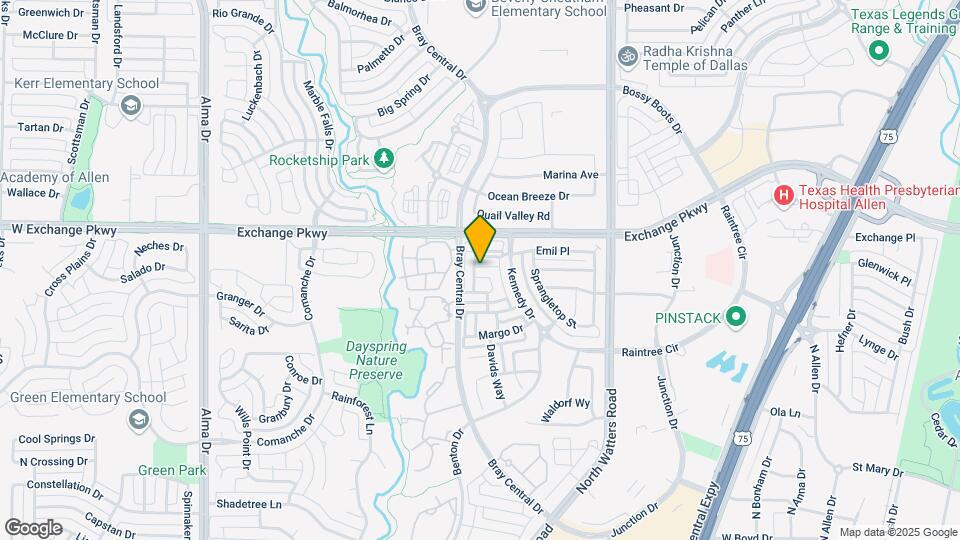 1058 Atherton Pl Mapa y Detalles de la Ubicación
