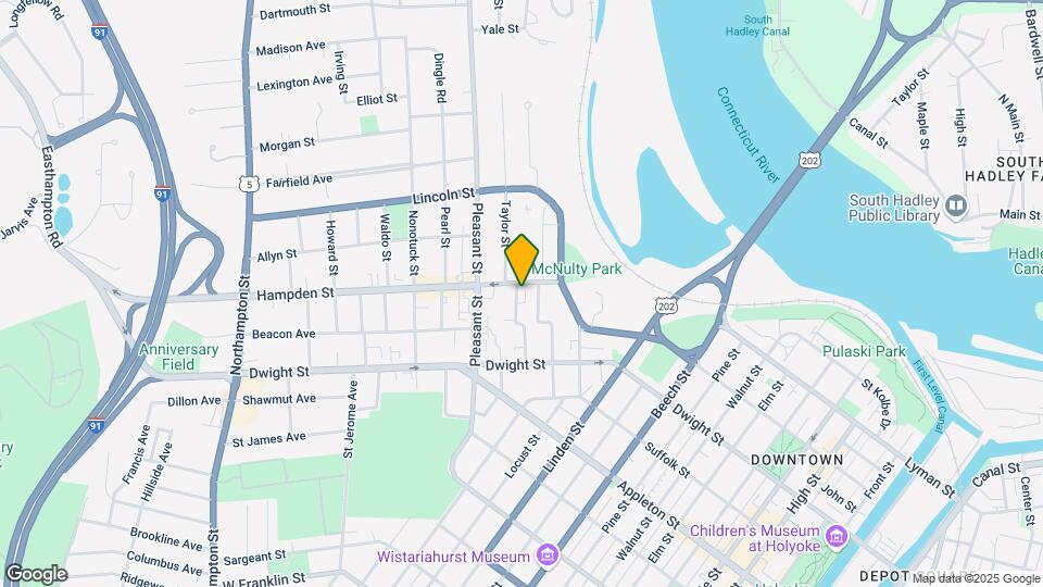 728 Hampden St Mapa y Detalles de la Ubicación