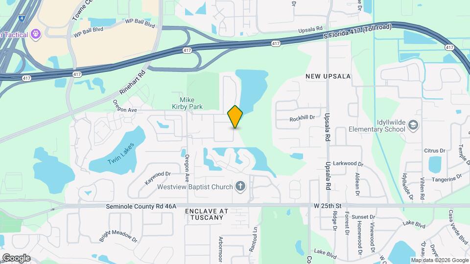 1304 Travertine Terrace Mapa y Detalles de la Ubicación