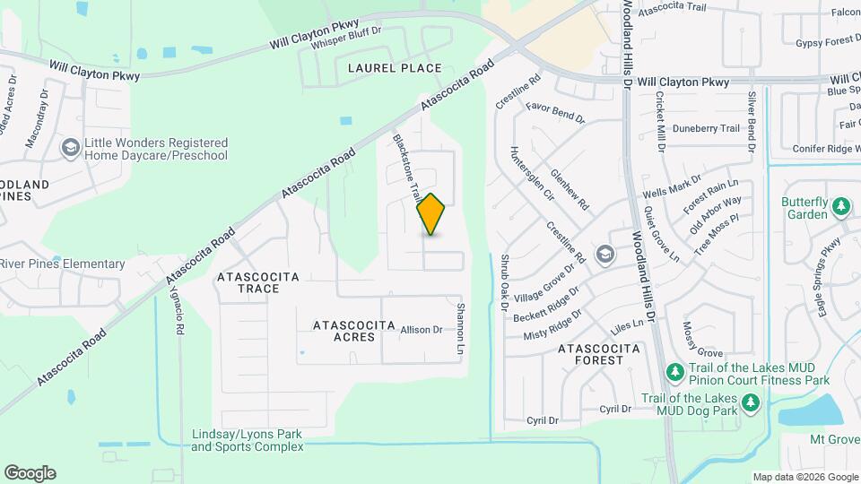 17310 Blackstone Trails Dr Map and Location Details