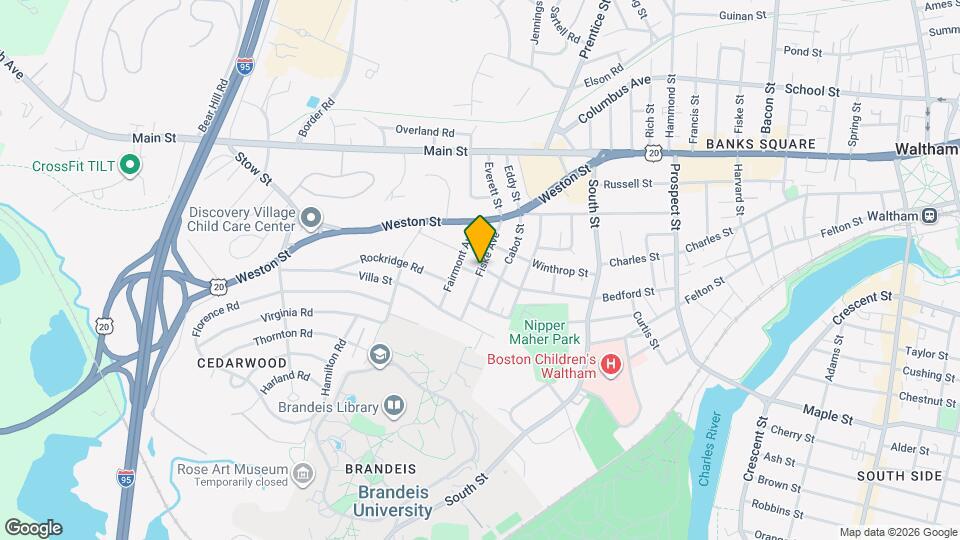 57 Fiske Ave Mapa y Detalles de la Ubicación