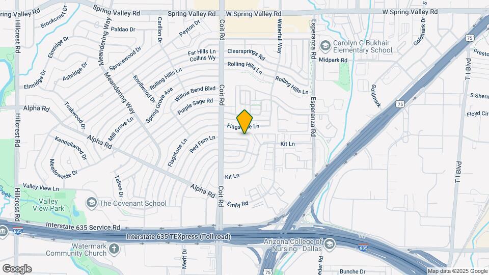 13561 Red Fern Ln Map and Location Details