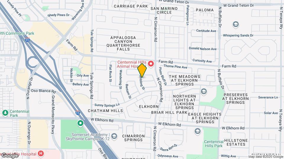 8040 Tailwind Ave Map and Location Details