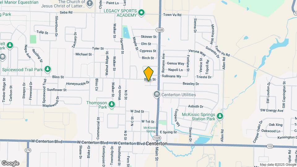 512 Sadie Ln Map and Location Details