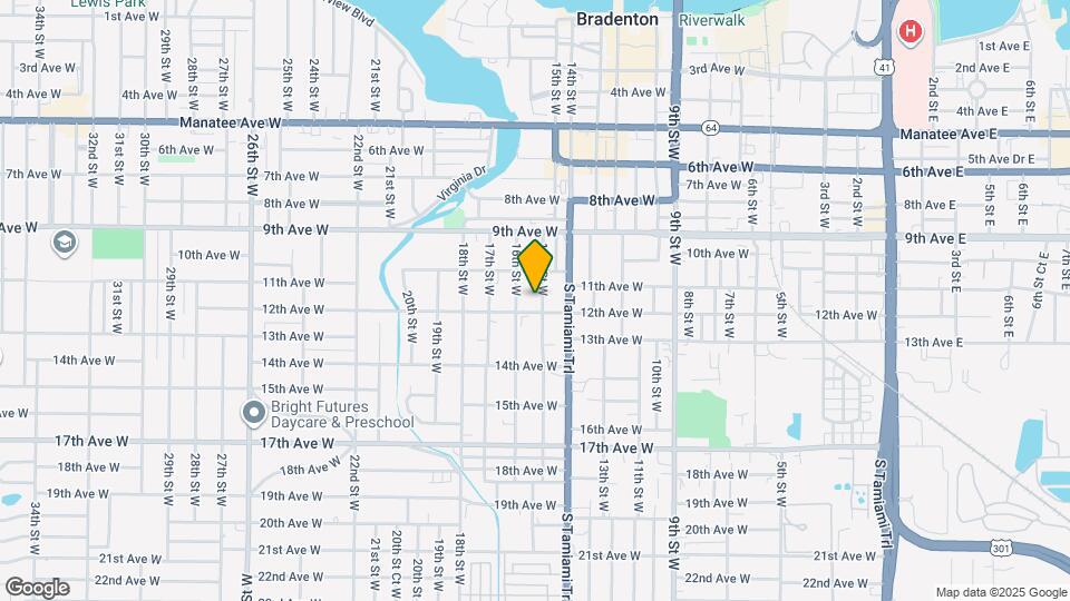 1116 15th St W Map and Location Details