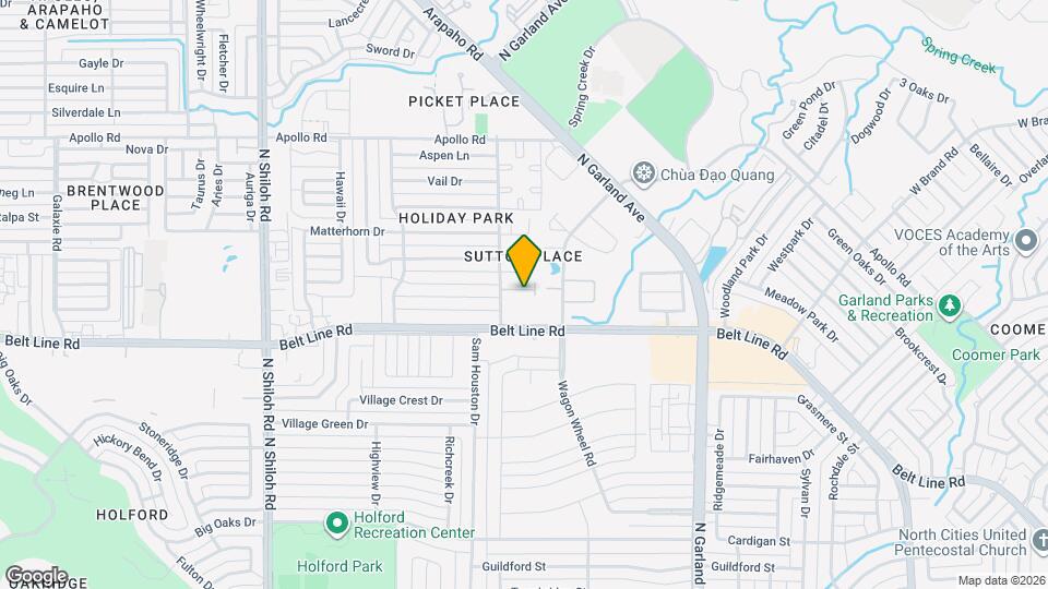 1818 Highbrook Ct Map and Location Details