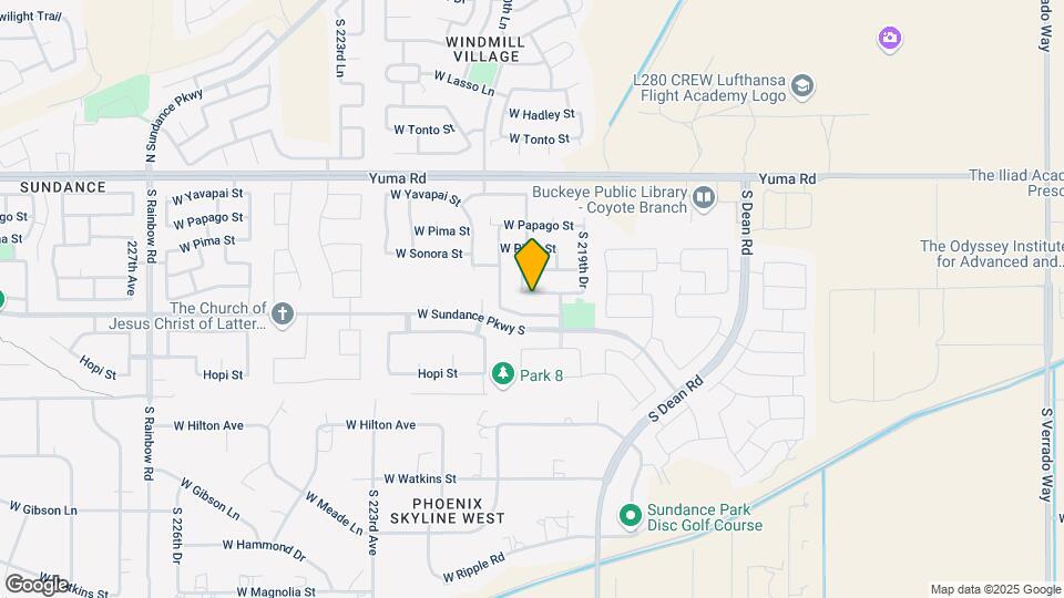 22021 W Cocopah St Map and Location Details