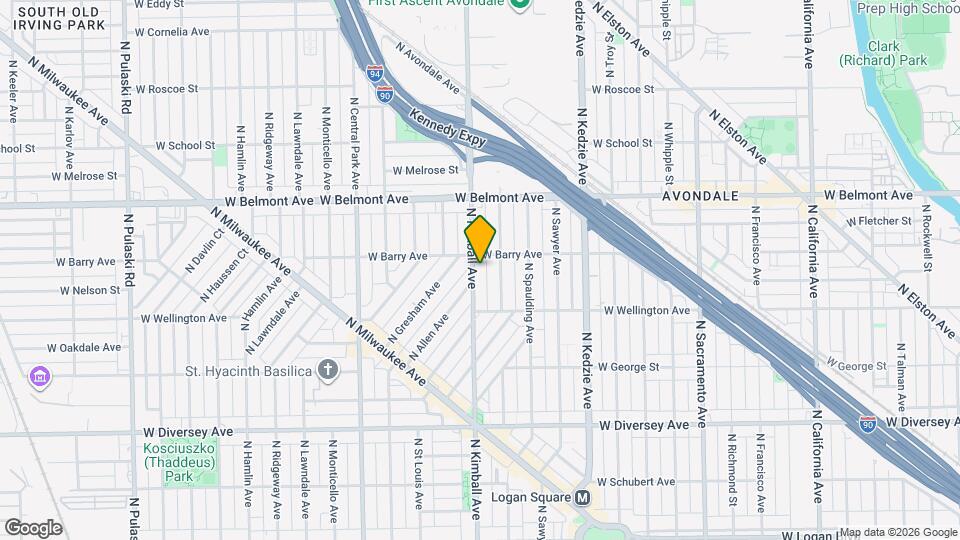 3045 N Kimball Ave, Unit 2 Map and Location Details