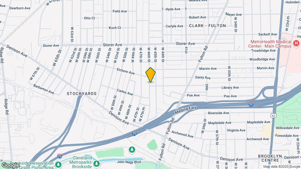 4520 Bush Ave Map and Location Details