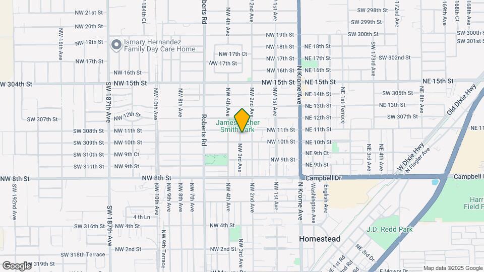 1023 NW 3rd Ave Map and Location Details