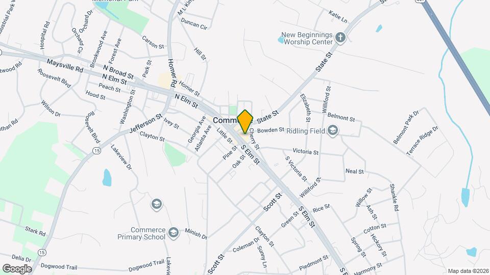 1642 S Broad St Map and Location Details