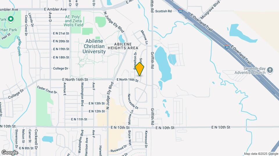 1610 Smith Dr Map and Location Details