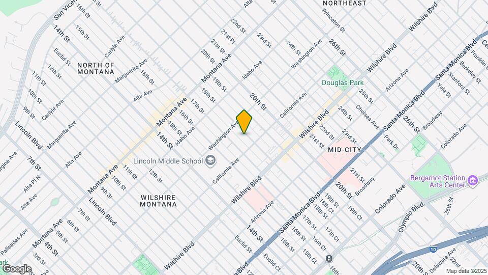 1034 18th St, Unit 4 Mapa y Detalles de la Ubicación