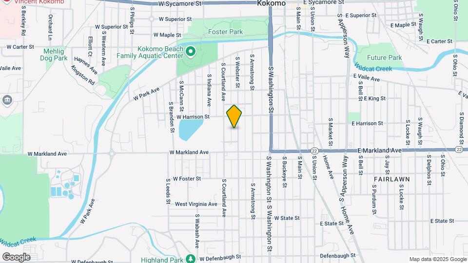 831 S Webster St Map and Location Details