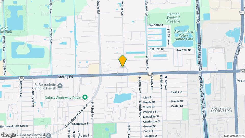 6101 Garden Ct Map and Location Details