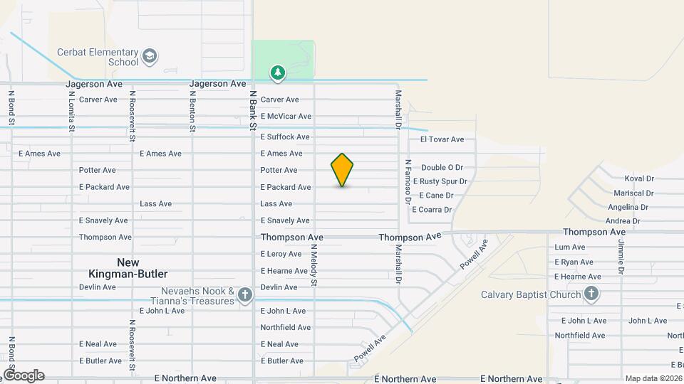 3158 E Packard Ave Map and Location Details