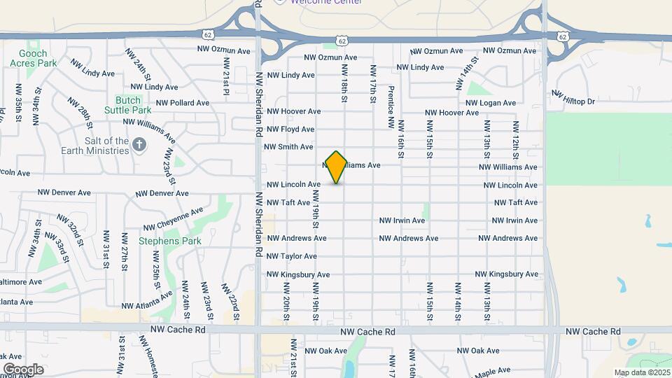 1806 NW Lincoln Ave Map and Location Details