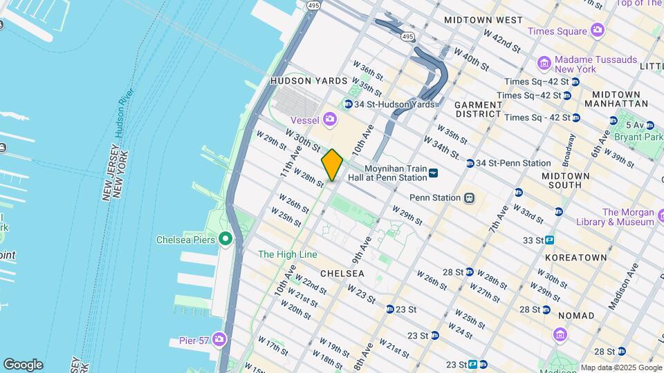 315 Tenth Ave Mapa y Detalles de la Ubicación