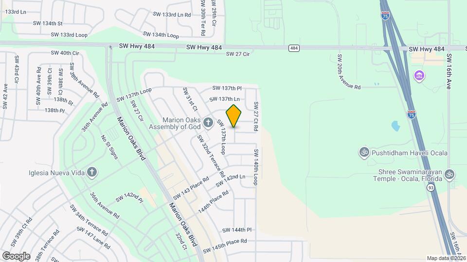 101 Marion Oaks Dr Map and Location Details