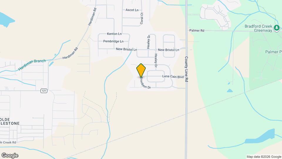 202 Brockton Dr Mapa y Detalles de la Ubicación