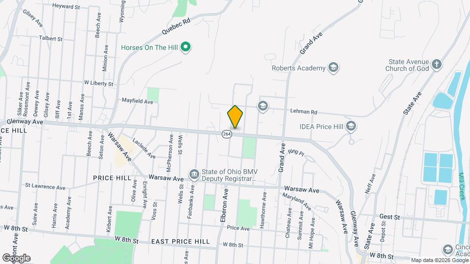 3320 Glenway Ave Map and Location Details