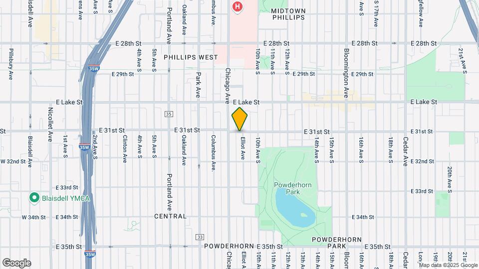 3100 Elliot Ave Mapa y Detalles de la Ubicación