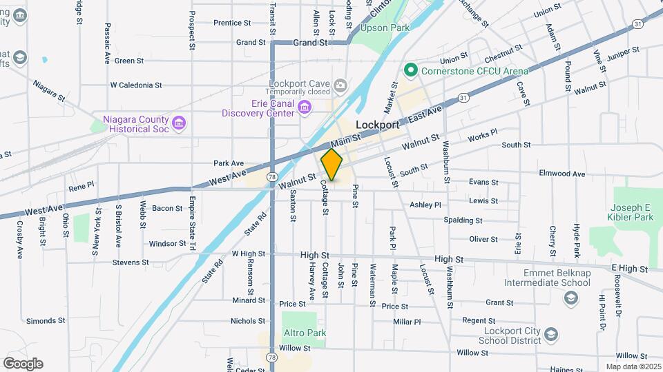 101 Genesee St Map and Location Details