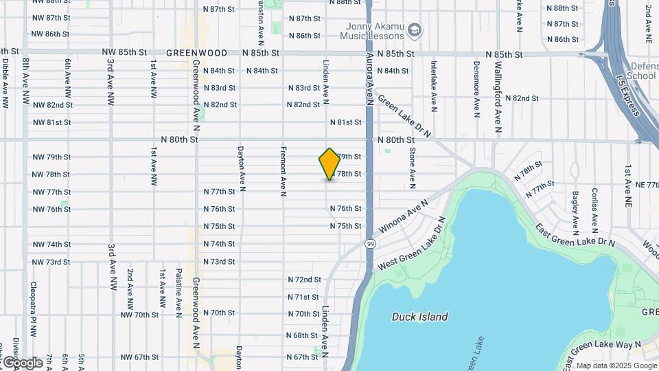 902 N 77th St Map and Location Details