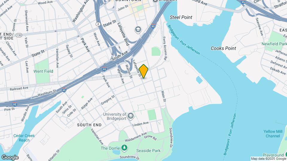 422 Lafayette St Map and Location Details