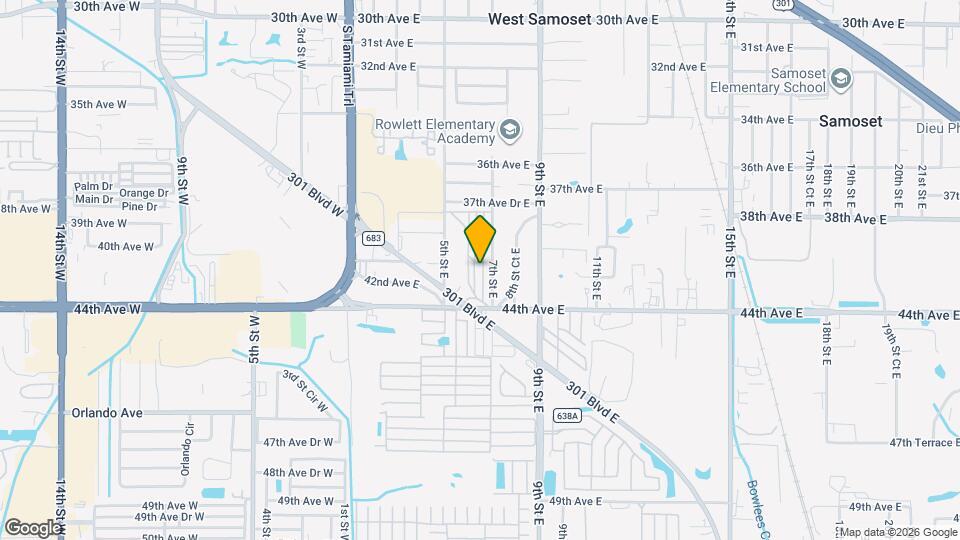 4014 Palmwood Map and Location Details