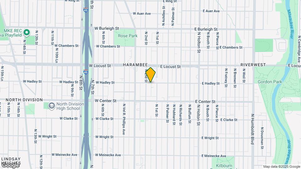 125 W Hadley St Map and Location Details