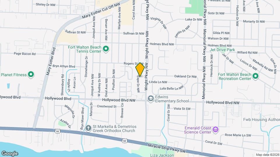 23 Cape Dr NW Map and Location Details