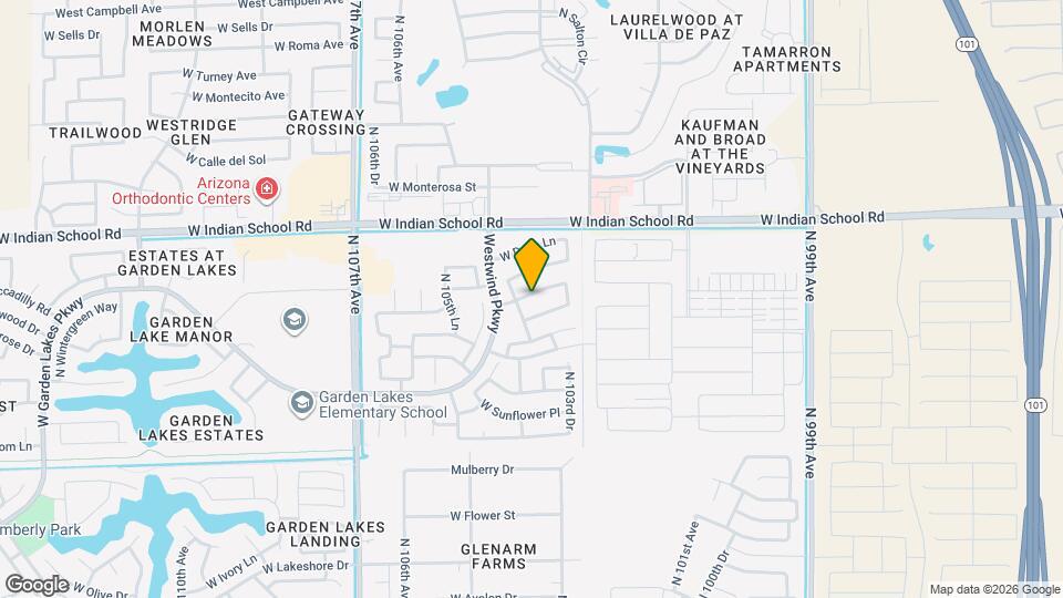 10377 W Piccadilly Rd Map and Location Details