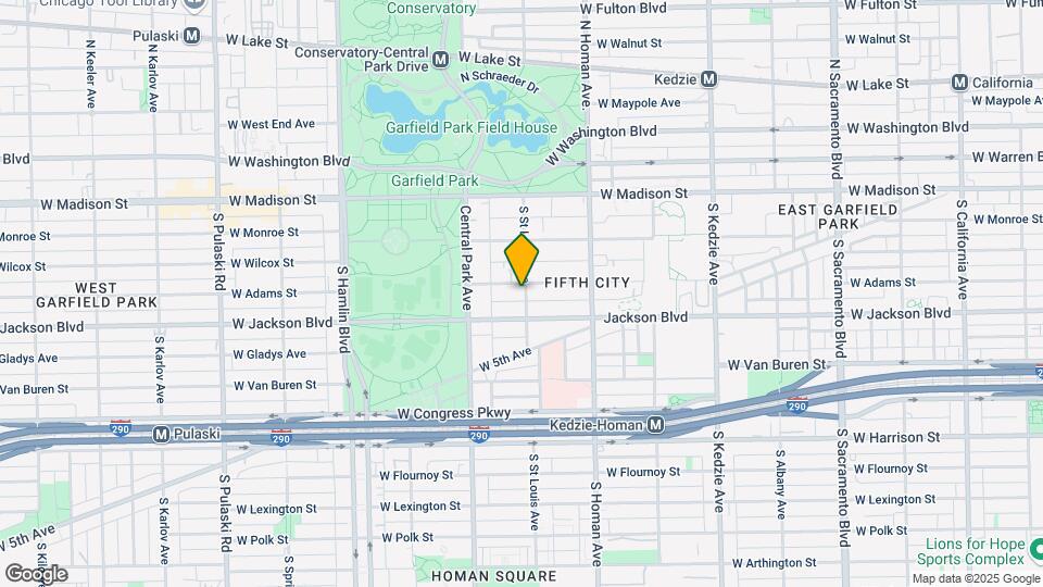 3501 W Adams St Mapa y Detalles de la Ubicación